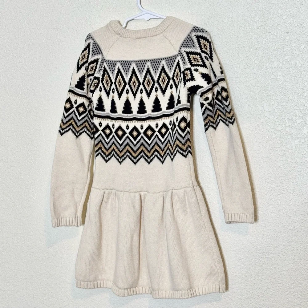 Gymboree Sweater Dress Girl Size 6‎ Fairisle Winter Wonderland Holiday Christmas